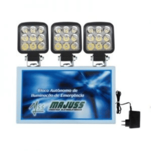 Venda de Bloco Autônomo de Emergência Led 81W 7500lm em Indaiatuba