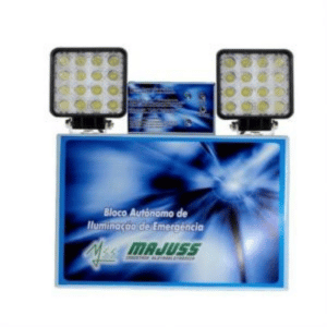 Venda de Bloco Autônomo de Emergência Led 96W com Baterias em Indaiatuba
