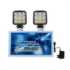 Venda de Bloco Autônomo de Emergência Led Mini 54W em Indaiatuba