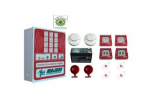 Venda de Kit Central de Alarme com Botoeiras Sirenes Detector de Fumaça e Bateria em Indaiatuba